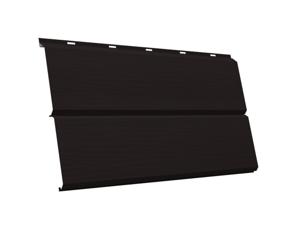 ЭкоБрус new 3D 0,5 Satin с пленкой RAL 9005 черный