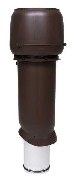 Выход вытяжки с колпаком Vilpe 160/225/700/ИЗ коричневый