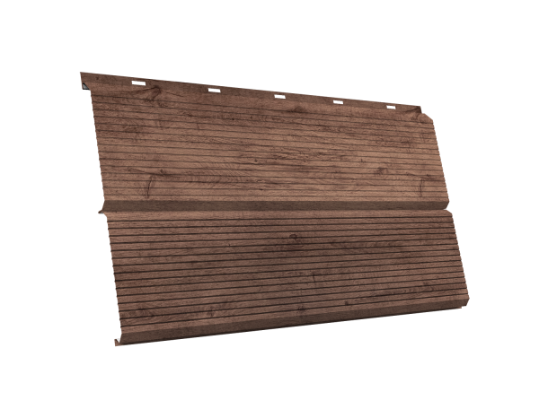 ЭкоБрус 0,345 Gofr 0,45 Print Premium Almond Wood Fresh