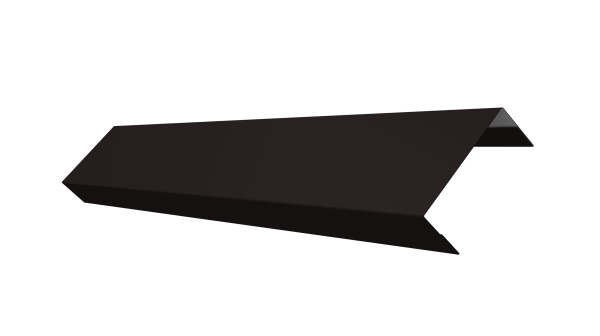 Ламель обратная 50 забора жалюзи Texas 0,5 Satin RAL 9005 черный