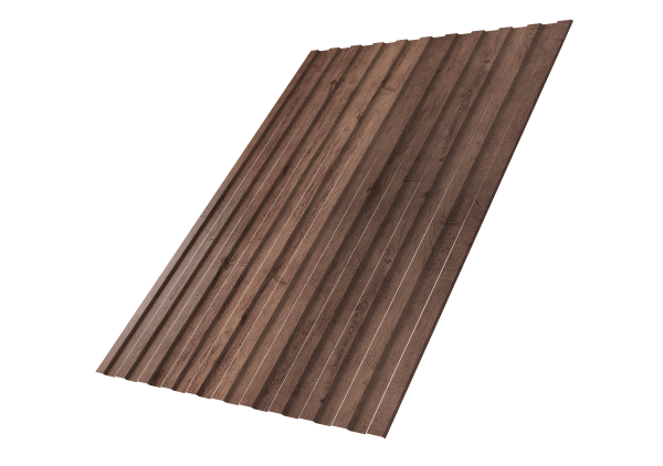 Профнастил С8A v01 0,45 Print Premium Almond Wood Fresh