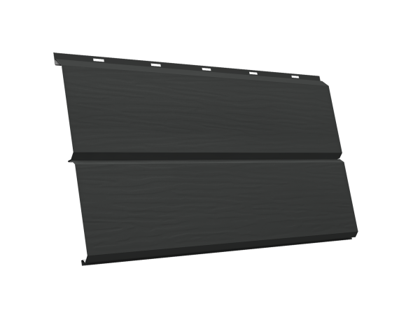 ЭкоБрус new 3D 0,5 Satin с пленкой RAL 7016 антрацитово-серый