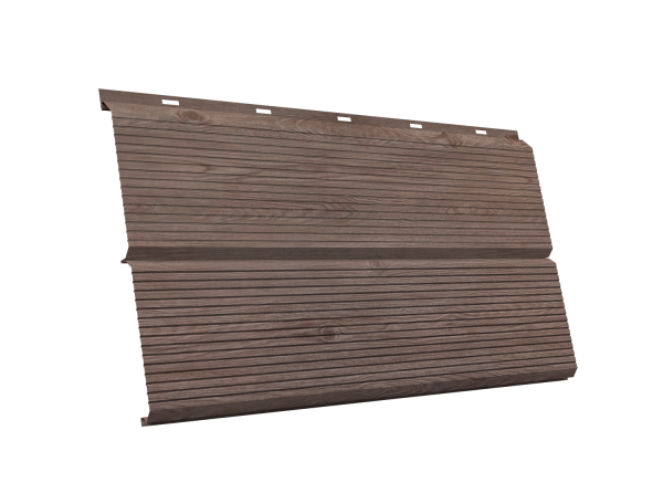 ЭкоБрус 0,345 Gofr 0,45 Print Elite с пленкой White Wood TwinColor