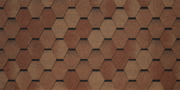 Черепица гибкая Tegola Unica Veneto terracotta 206 (терракотта)