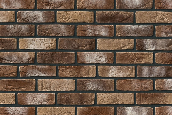 Рядовая плитка Leonardo Stone Орли гипс 402 с расшивкой 1,2 см