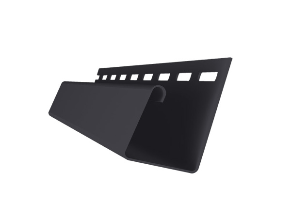 Профиль универсальный J 7/8" Grand Line Decor Premium Acryl графит (3,0м)