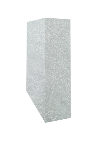 Кожух скатный д850/ш200/в1-1040/в2-1000 0,5 Zn