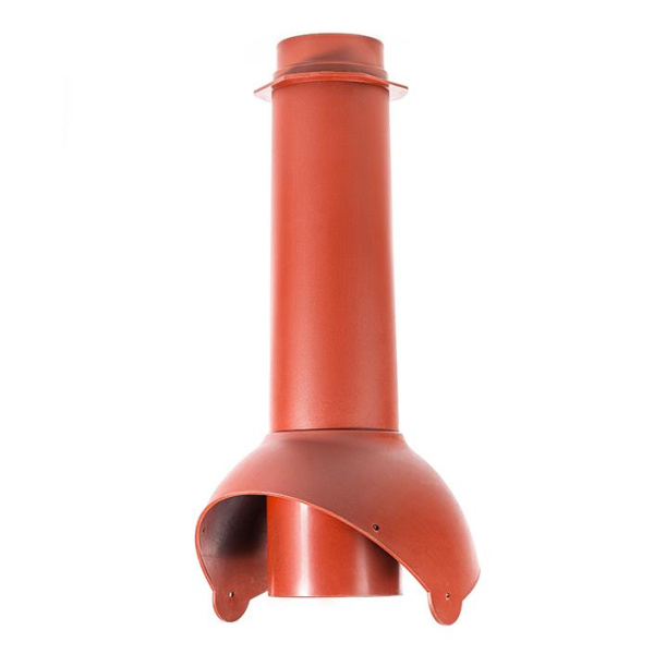 Выход канализации Krovent Pipe-VT 110 неизолированный красно-коричневый