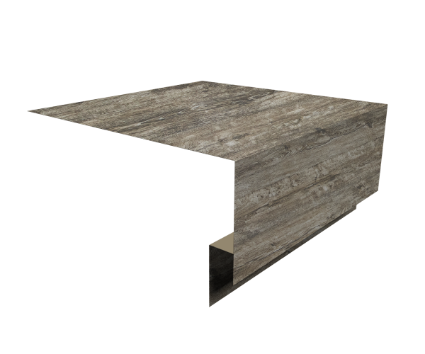 Планка околооконная сложная Экобрус Grand Line 200х75х25 0,45 Print Elite Nordic Wood TwinColor (3м)