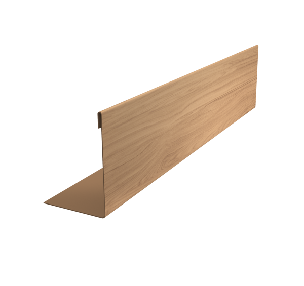 Нащельник 125 Texas 25х35 0,45 Print Elite Honey Wood TwinColor (L2,0)