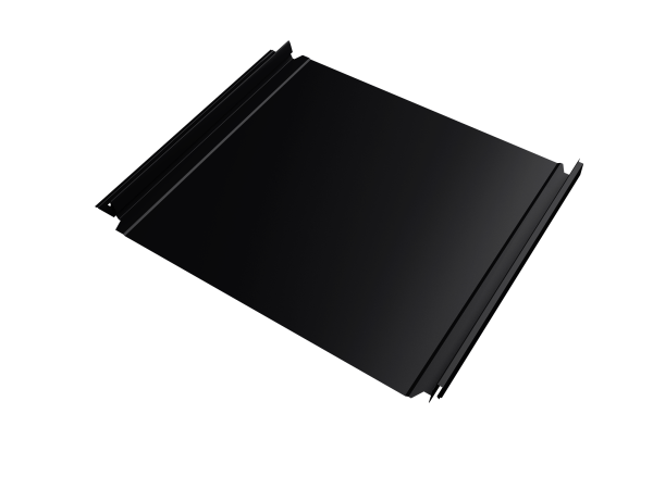 Кликфальц Double Pro Grand Line 0,5 Velur X с пленкой на замках RAL 9005 черный