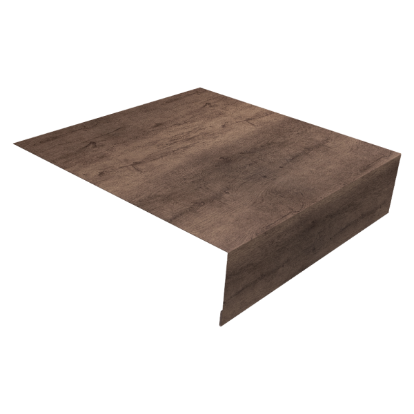 Планка околооконная простая 200х50 0,45 Print Premium Almond Wood Fresh (3м)