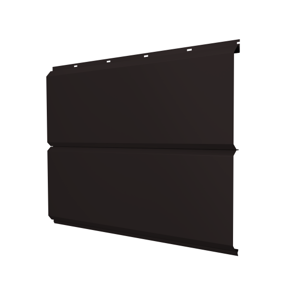 ЭкоБрус new 0,45 Drap TX с пленкой RAL 9005 черный