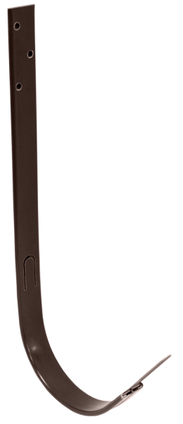 Крюк длинный GL PU 125 мм RAL 8017 шоколад
