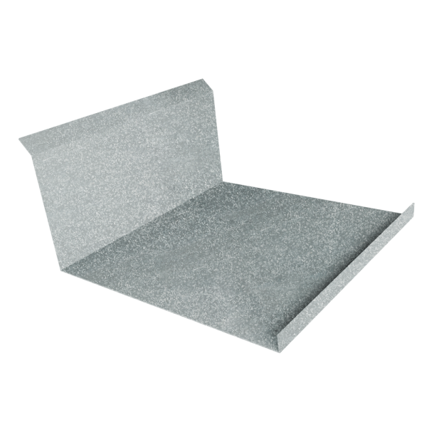 Планка примыкания нижняя 20х122х260х15 0,45 Zn (3м)