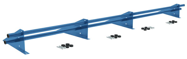 Снегозадержатель трубчатый универсальный Optima плюс RAL 5015 3м