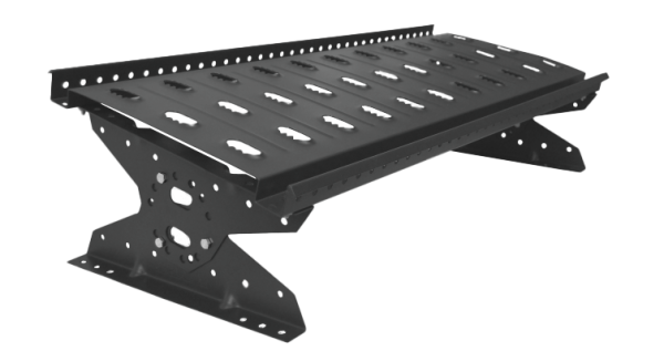 Мостик переходной для фальцевой кровли Grand Line RAL 9006 1м