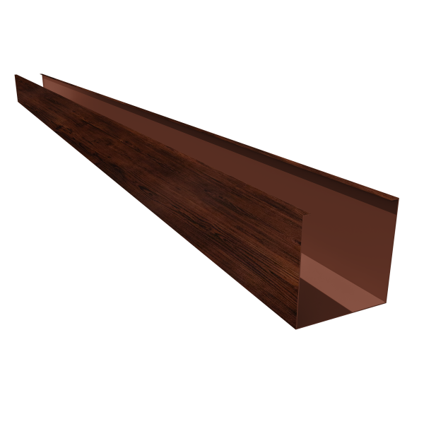 Кубообразная рейка GL Ш50/В50 Cherry Wood Al 0,4 L=3м