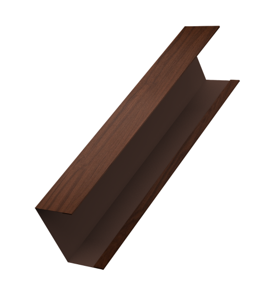 Крышка жалюзи Milan,Tokyo 0,45 Print Elite Choco Wood TwinColor (3м)