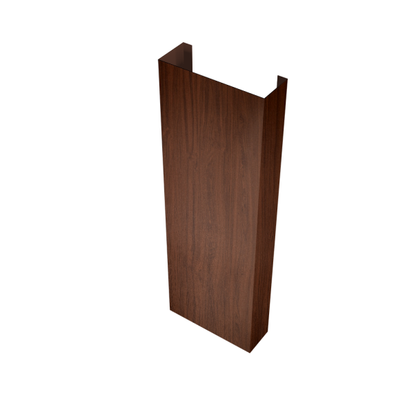Полустолб для С20 0,45 Print Elite с пленкой Choco Wood TwinColor (L3,0)