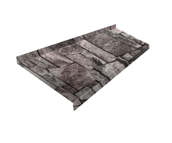 Отлив простой 250 0,45 Print Elite Fine Stone TwinColor (2м)