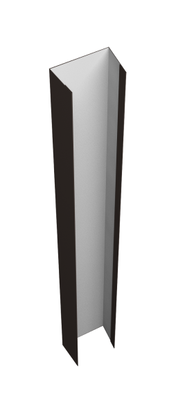 Крепежная планка верхняя Texas 0,5 PurPro Matt 275 RR 32 темно-коричневый (1,8м)