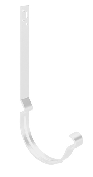 Крюк длинный полоса GL PU 150 мм RAL 9003 сигнальный белый