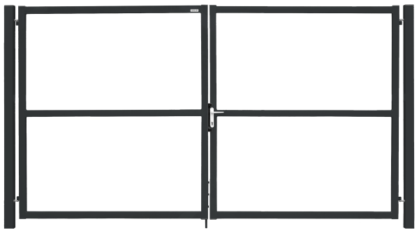Ворота Colority Zinc Lock 2,0х4,0 RAL 7016