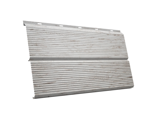 ЭкоБрус 0,345 Gofr 0,45 Print Elite Snow Wood TwinColor